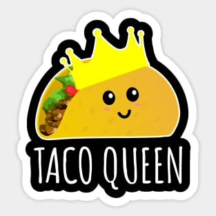 Taco Queen Sticker